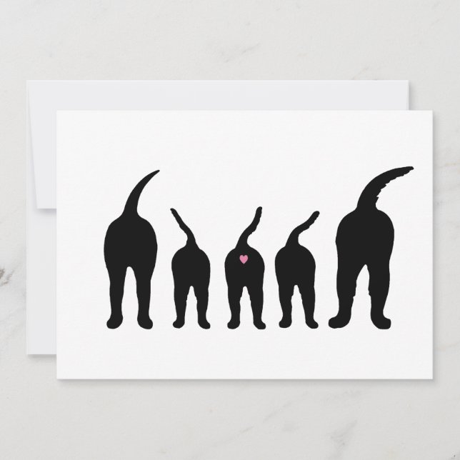 Dog Butts Silhouette (Front)