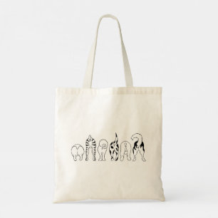 Dog Butts Tote Bag
