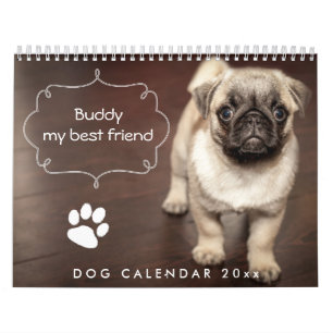 Dog Calendar 2025 Custom Add Your Photo
