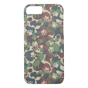 Dog Camouflage Pattern Case-Mate iPhone Case