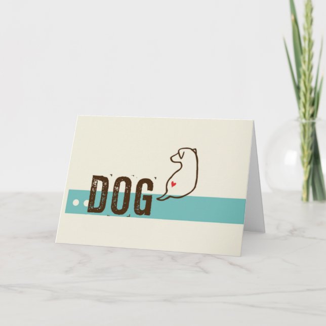 Dog Card (Front)