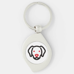 Dog, Cartoon Dog, Cartoon Animal Keychain