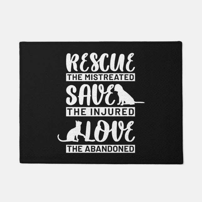 Dog Cat Doormat (Front)