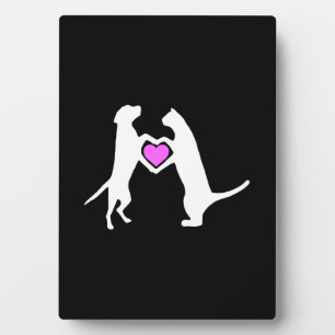 Dog Cat Love Plaque