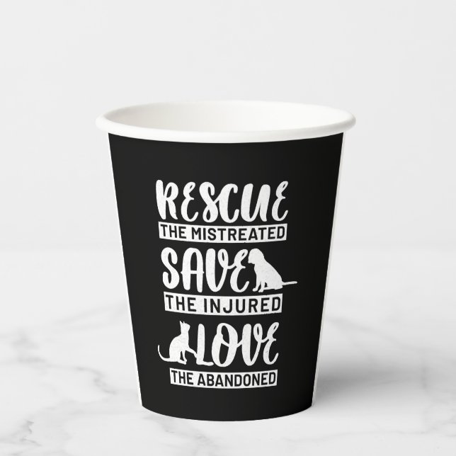 Dog Cat Paper Cups (Front)