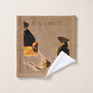 Dog/cat "stale mate" wash cloth. wash cloth