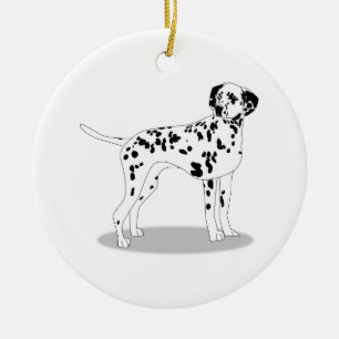 Dog Ceramic Ornament
