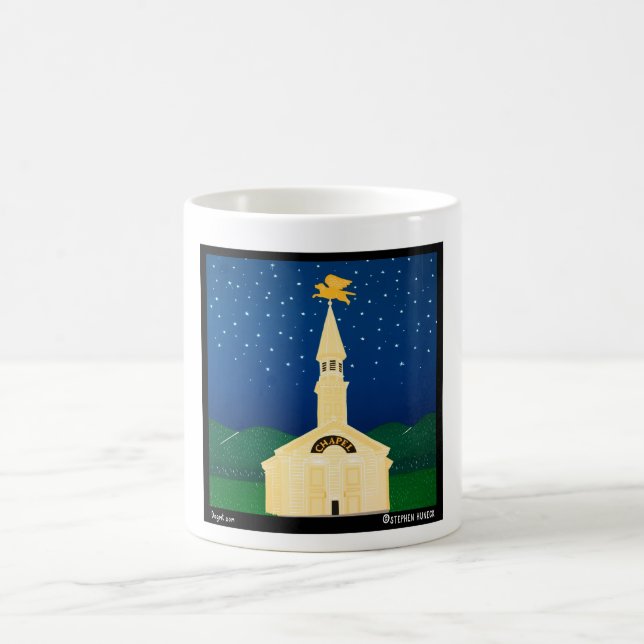 Dog Chapel - Stephen Huneck Coffee Mug (Center)