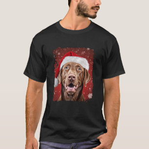 Dog Chesapeake Bay Retriever Christmas Sweatshirt T-Shirt