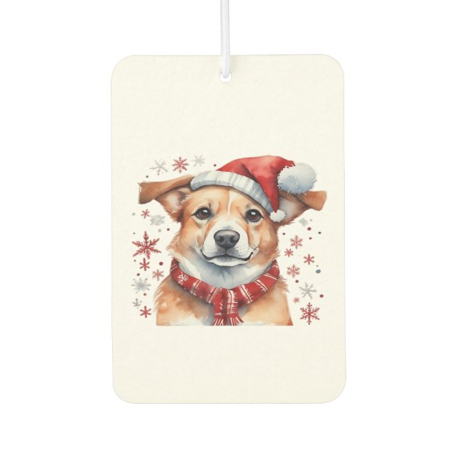 Dog chrismes Classic T-Shirt Air Freshener (Front)