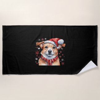 Dog chrismes Classic T-Shirt Beach Towel