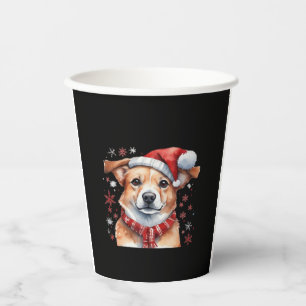 Dog chrismes Classic T-Shirt Paper Cups