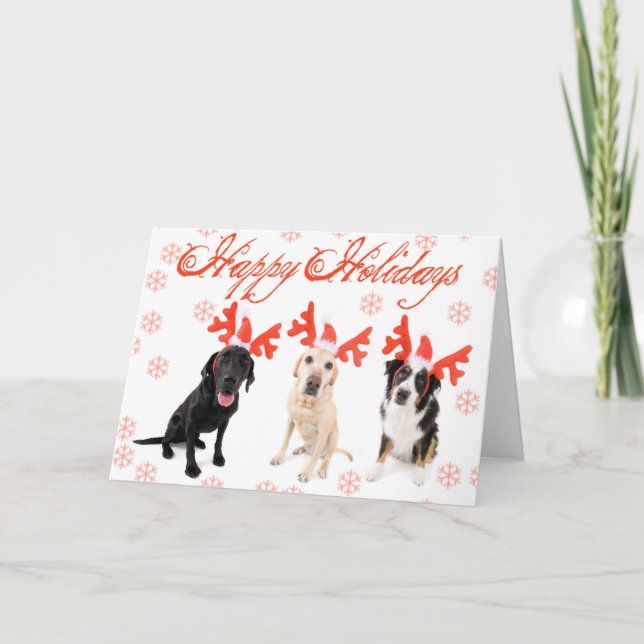 Dog Christmas Card (Front)