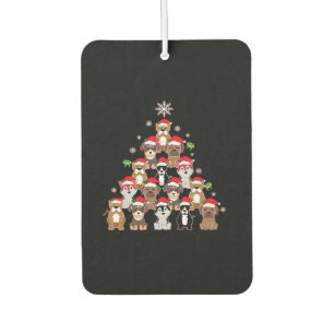 Dog Christmas Classic T-Shirt Air Freshener