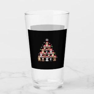 Dog Christmas Classic T-Shirt Glass
