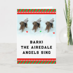 Dog Christmas Holiday Card