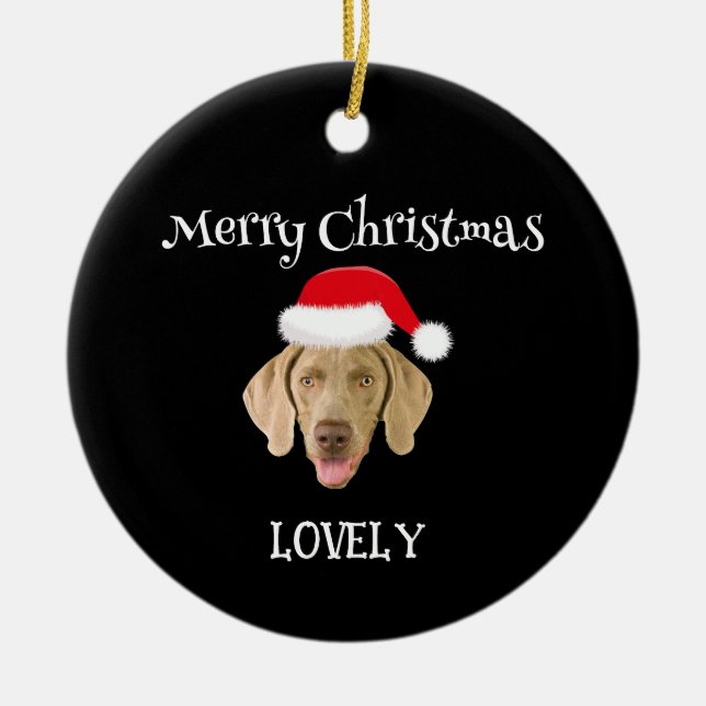 dog Christmas ornaments (Front)