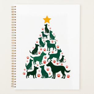 Dog Christmas Tree Shirt - Dog Christmas (1) Planner
