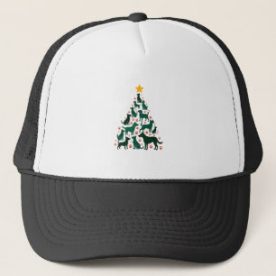 Dog Christmas Tree Shirt - Dog Christmas (1) Trucker Hat