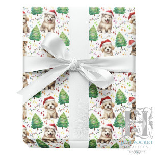 Dog Christmas Wrapping Paper