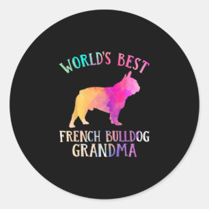 Dog  classic round sticker