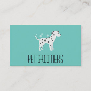 Dog Cleaner   Pet Groomer    Animal Services Business Card