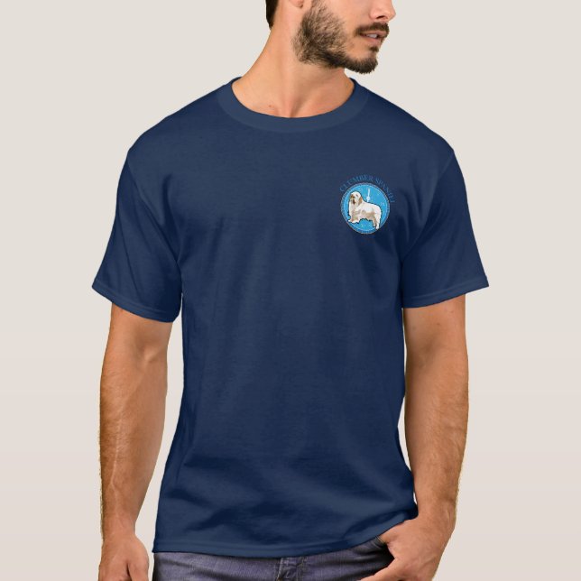 Dog Clumber  Spaniel T-Shirt (Front)