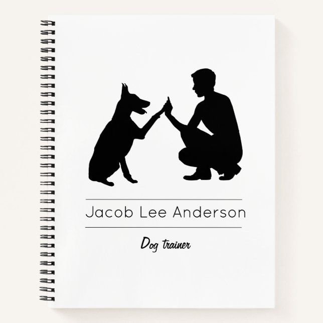 Dog coach notebook (Front)