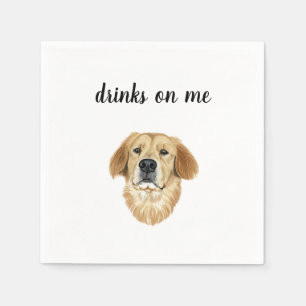 Dog Cocktail Napkins