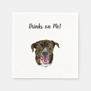 Dog Cocktail Napkins