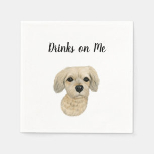Dog Cocktail Napkins