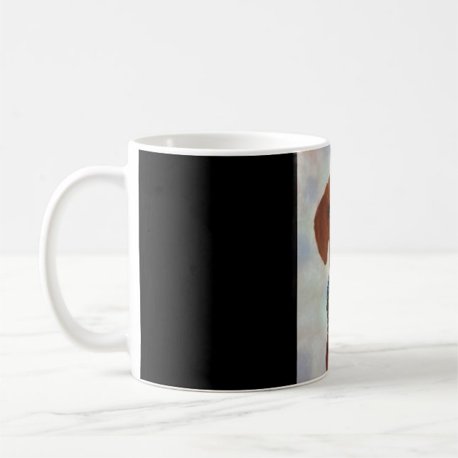 dog coffee mug (Left)
