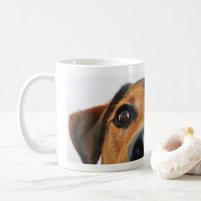 dog coffee mug (With Donut)