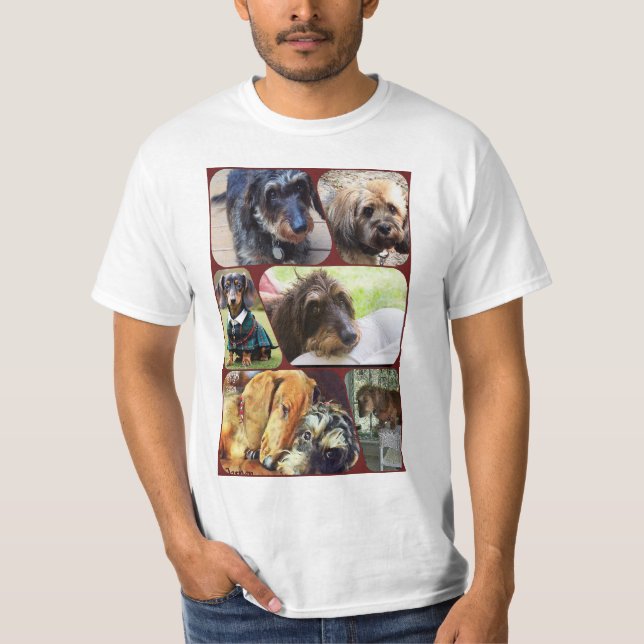 Dog Collage  T-Shirt (Front)