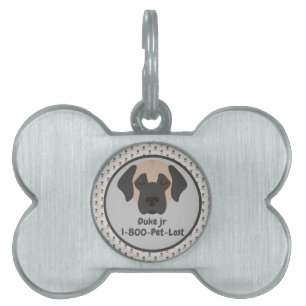Dog collar name tag pet ID tag