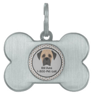 Dog collar name tag pet ID tag