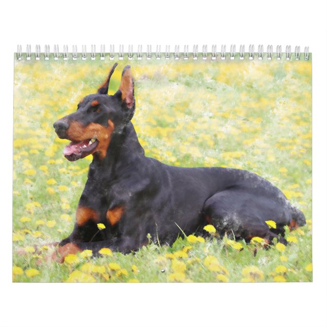 Dog Collection Oil Paintings Art Calendar (Cover)