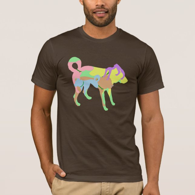 DOG colours, BATON T-Shirt (Front)
