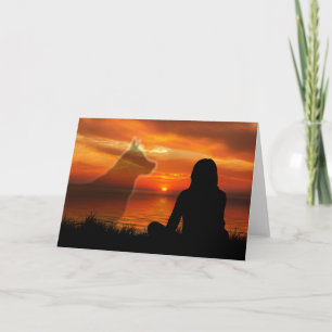 Dog Condolence Card