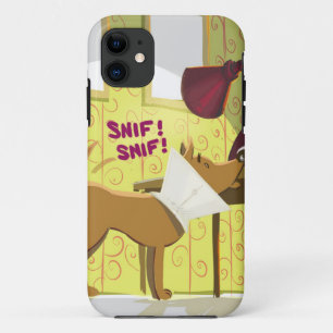 Dog Conehead Funny iPhone 11 Case