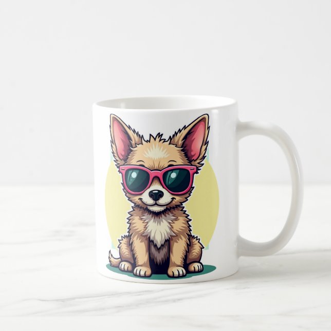 Dog Cool Coffee Mug (Right)