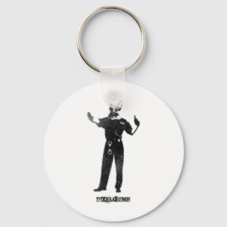 Dog Cop Keychain