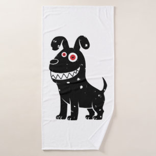 Dog Crazy Bath Towel