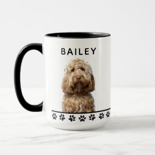 Dog Custom Name and Photo Mug