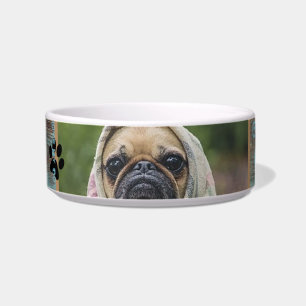 Dog Custom Photo Wood  Bowl