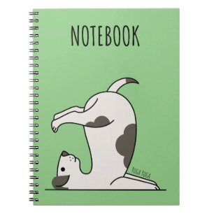 Dog - Cute Yoga Dog For Dog Lover, Yoga Lover Notebook