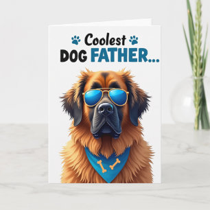 Dog Dad Cool Portrait Card