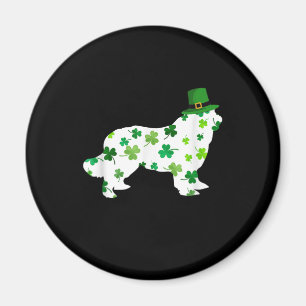 Dog Dad Dog Mom sSt Patricks Day Newfoundland Magnet