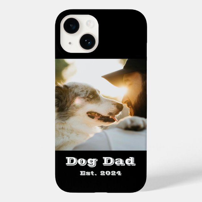 Dog Dad Established Photo  Case-Mate iPhone Case (Back)
