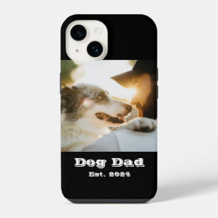 Dog Dad Established Photo iPhone 14 Case